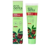 Pasta dental de arándanos Ecodenta antisarro - Pasta dental con Kalident, extracto de arándanos y aceite esencial de menta, 100ml
