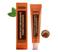 Pasta Dental Green Salt Care, Limpia Profundamente Los Restos Entre Los Dientes, Calma Las Zonas Bucales Sensibles Y Proporciona Una Acción de Cepillado Suave(3pcs)