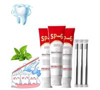 Pasta dental Sp-6 Ultra Whitening Dental, Sp 6 Toothpaste, limpieza profunda diaria y eliminación de manchas (3)
