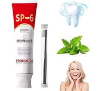 Pasta dental Sp-6 Ultra Whitening Toothpaste,Probiotics Bright White Toothpaste,Sp-6 Probiotic Whitening Toothpaste,Deep Cleaning Care Protect Toothpaste (1)