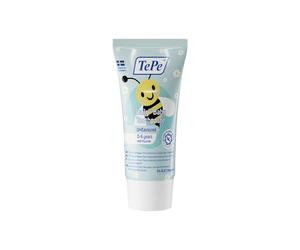 Pasta dental TePe Daily Baby, sin sabor, de 0 a 2 años, pasta dentífrica suave con flúor de uso diario para prevenir caries en bebés, nivel de flúor adecuado para la edad