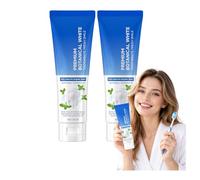 Pasta dentífrica blanqueadora botánica, pasta de dientes blanqueadora hidroxiapatita, apoyo a la fuerza de fusión, eliminación suave de manchas para dientes amarillos, dientes sensibles, cuidado bucal