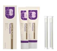 Pasta Dentífrica Refrescante, Pasta Dentífrica Blanqueadora Suave, Ingredientes Naturales, Para Dientes Sensibles (2pcs)