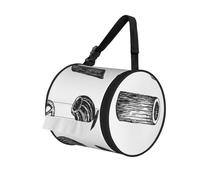 Pasta Dibujada a Mano,Dispensador de pañuelos cilíndrico, Soporte para Caja de pañuelos Colgante, dispensador de pañuelos para Coche