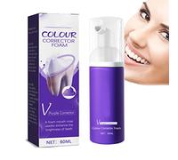 Pasta Dientes Morada,Blanqueador Dientes Morado,Pasta de Dientes de Espuma Blanqueadora,Pasta de Dientes Blanqueante,Pasta de Dientes para el Cuidado Bucal, Elimina las Manchas de los Dientes