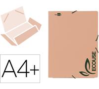 Pasta Elástica A4+ Kraft 400 G/M2 Color Marrón