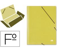 Pasta Elástica Folio Amarillo