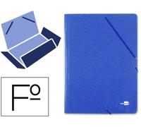 Pasta Elástica Folio Azul