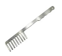 Pasta Fork - 6.3in Spaghetti Comb | Stainless Steel Spaghetti Server For Home Kitchen, Heat Resistant Metal Cooking Comb For Pasta & Noodles, Durable Serving Tool For Canteen