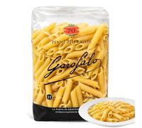 Pasta Garofalo Penne Rigate Nº70 500g, Pasta Italiana, Pasta alimenticia de sémola de trigo duro, Contiene gluten, Puede contener trazas de soja, Tiempo de cocción 11 minutos, 1 Paquete de 500 gr