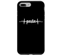 Pasta Heartbeat ECG | Italian Chef & Food Lover Foodie Carcasa para iPhone 7 Plus/8 Plus