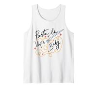 Pasta La Vista Bebé Divertido Verano Italiano Camiseta sin Mangas