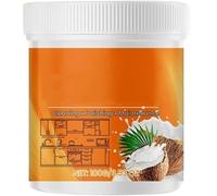 Pasta limpiadora de aceite de coco, Pasta limpiadora y pulidora multiusos con aceite de coco, Limpiador de utensilios de cocina de acero inoxidable para ollas, sartenes y hornos