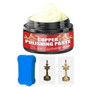 Pasta Limpiadora para Cobre - 40ml Reparador de Rayaduras y Eliminador de Deslustre | Para la Limpieza de Metales - para Trompeta Trombón Saxofón Joyería Reloj y Piezas de
