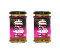 Pasta para Biryani 260 g Pack 2 Tarros Base de curry suave para arroz basmati y recetas indias Sin gluten Apta veganos