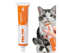 Pasta para Bolas de para Gatos, Pasta para Gatos Que Reduce Las Bolas De Y Es Sabrosa, Solución Versátil con Sabor Agradable Que Apoya el Entrenamiento, el Aseo y el Tiempo de Juego