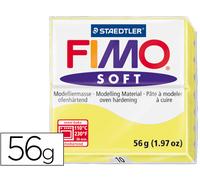 Pasta para Modelar Staedtler Fimo Soft 56 Gr Color Amarillo Limón