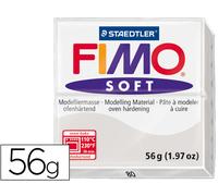 Pasta staedtler fimo soft 57 gr color gris