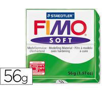 Pasta para Modelar Staedtler Fimo Soft 56 Gr Color Verde Tropical