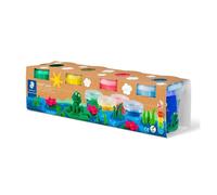Pasta para modelar Staedtler Noris Club 4 botes multicolor 130g