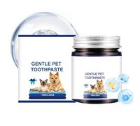 Pasta para Perros | 100g Extracto Vegetal Limpieza Profunda Portátil - Dentífrico Contra El Mal Aliento | Para Perros Gatos Cachorros, Después De Las Comidas Higiene Diaria Hogar Viaje