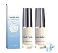 Pasta para pulir los dientes con cabezal integrado, tamaño portátil de 5 ml - Apto para uso alimentario, ligera y portátil, retoques fáciles, crea una sonrisa segura, fórmula resistente a las manchas