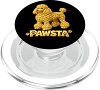 Pasta Poodle Comida Italiana Spaghetti Puppy Love Is Ruff PopSockets PopGrip para MagSafe