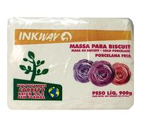 Pasta Porcelana Fria InkWay - 900 Gr Color Natural