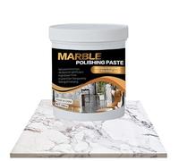 Pasta pulido mármol - 100ml limpiador encimeras granito, Reparador profesional quita rayas & manchas; Cocina, Baño, Suelos, Cuarzo, Porcelana, Azulejos; Uso sencillo, Acabado brillante, Duradero