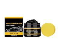 Pasta Pulidora De Neumáticos - de Limpieza de 75 g con Esponja de Larga Duración y Gran Poder | Pasta Pulidora De Ruedas - Limpieza Mantenimiento y Endo Para Vehículos Ruedas Motocicletas Arañazos