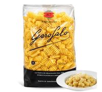 Pasta Radiatori Garofalo Pasta Nº87 500g, Pasta Italiana, Pasta alimenticia de sémola de trigo duro, Contiene gluten, Puede contener trazas de soja, Tiempo de cocción 8 minutos, 1 Paquete de 500 gr
