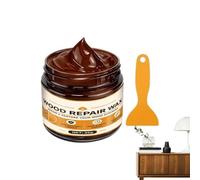 Pasta reparadora para suelos de madera - eliminador de rayones 35 g, cuidado de para muebles | Solución profesional de protección para restauración de superficies de madera, marcos de ventanas, p