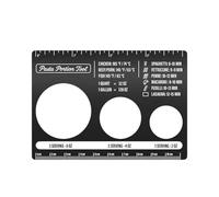 Pasta Ruler - Portion Control Tool for Cooking | Quick Noodle Measuring Gadget with Easy Slots, Compact Kitchen Accessory, Handy Meal Prep Aid, Practical Serving Guide for Dormitory Apartment Cafe