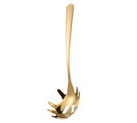 Pasta Spoon with Teeth, Noodle Spoon Server, Stainless Steel Pastas Colander, Effortless Servings Spaghetti Straining Pasta Serving, Noodles Strainer Kitchen Utensils, 10.24x2.56 inches