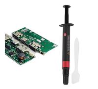 Pasta térmica de alta conductividad térmica,Cpu de pasta térmica - Pasta térmica para todos los procesadores | Pasta Térmica De Metal Líquido Segura, Silicona Térmica De Conductividad, Disipación De C