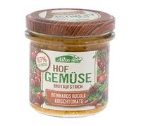 Pasta vegetal con tomates cherry y rúcula sin gluten Bio 135 g - Allos