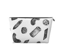 Pastas Dibujadas a Mano, Bolsa de artículos de tocador Bolsa de Maquillaje Bolsa de cosméticos Bolsa de artículos de tocador de Viaje portátil