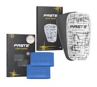 PASTE - Juego de 2 espinilleras XL TAPEDESIGN (azul) - Espinilleras y espinilleras de fútbol - Soporte para espinilleras y espinilleras de fútbol para niños, hombres y mujeres