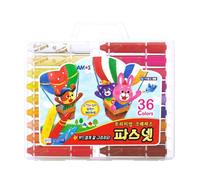Pastel al ?leo sedoso AMOS Pasnet Premium, 36 colores, cray?n no t?xico
