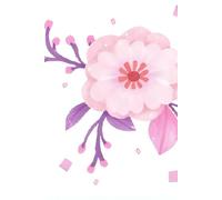 Pastel Bloom Dreams Lined Journal: Soft Pink & Lavender Watercolor Florals with Gentle Gold Touches | 6" x 9" | 120 Lined Pages | Pretty Everyday Notebook for School Girls