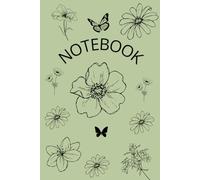 Pastel Blooms Notebook: Minimalist Floral Aesthetic Journal for Notes, Ideas and Inspiration