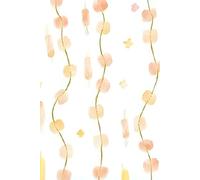 Pastel Blooms Striped Lined Journal: Soft Floral Stripe Design | Elegant Wide Ruled Notebook for Women | 6 x 9 Inches | 120 Lined Pages | Matte Finish for Daily Writing & Planning