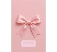 Pastel Bow Notebook - Soft Girl Aesthetic Journal: Elegant pastel pink cover with satin bow - perfect for notes, journaling, and creative planning
