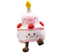Pastel cantante de peluche, tarta de juguete para el primer cumpleaños - Cojín de peluche Vistaprint - Pastel cantante de peluche Mu - Adorable tarta rellena de diversión con la música | Celebra con