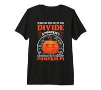 Pastel de Calabaza matemáticas Divertido Fiesta de Halloween Día de Acción de Gracias Pi Camiseta Premium
