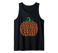 Pastel de Calabaza Pi Menú de Calabaza Pi Feliz día Pi 3.14 Camiseta sin Mangas