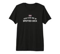 Pastel De Ferrocarril Manchado Pudín Británico Camiseta Premium