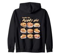 Pastel de Manzana Sudadera con Capucha