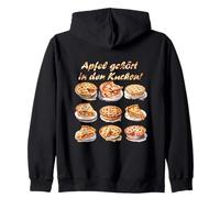Pastel de Manzana Sudadera con Capucha