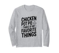 Pastel de Pollo Tres de mis Cosas favoritas Manga Larga
